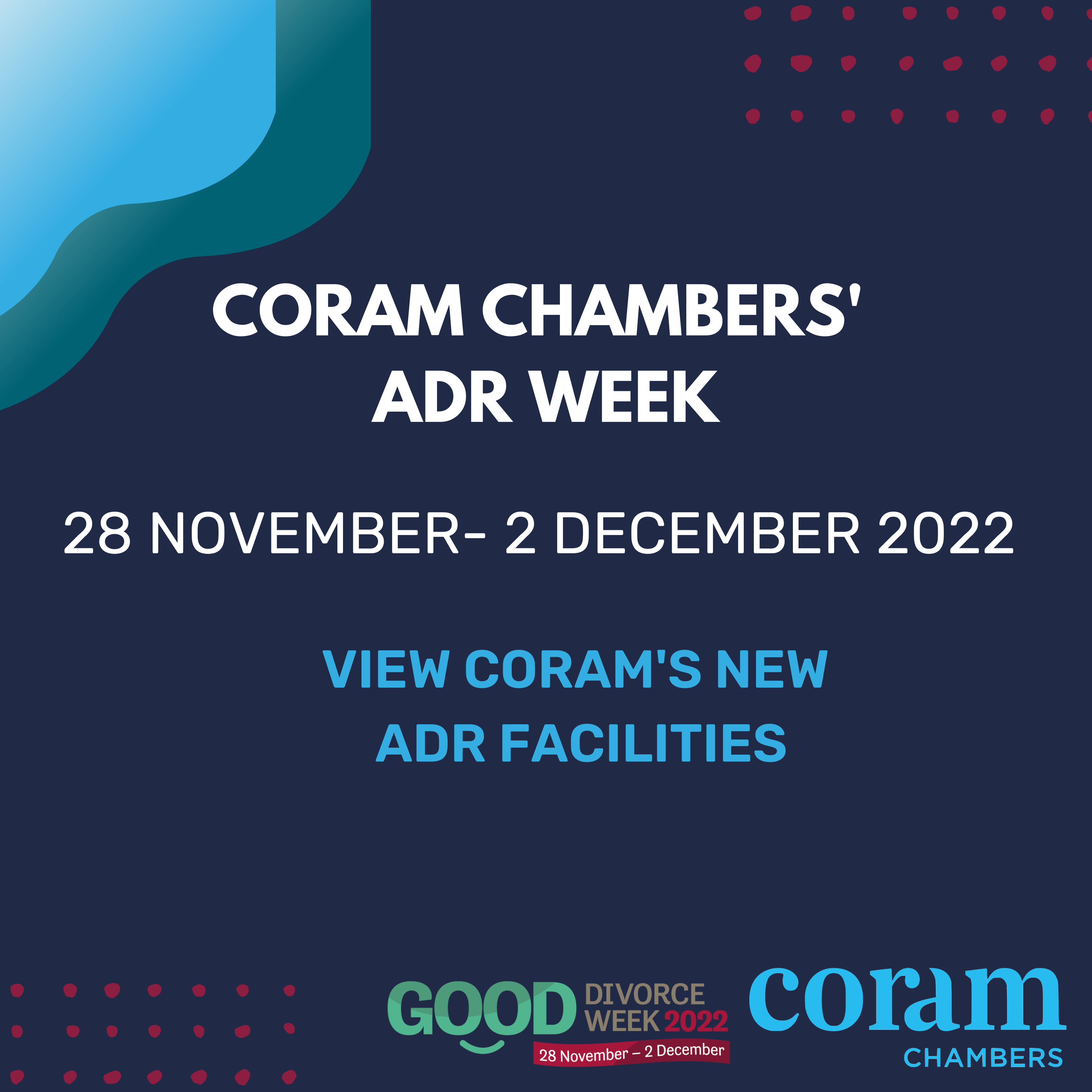 View Coram s new ADR facilities Coram Chambers